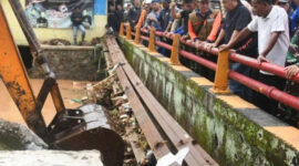 Lokasi Banjir di Cimanggung Sumedang (Humas Jabar)